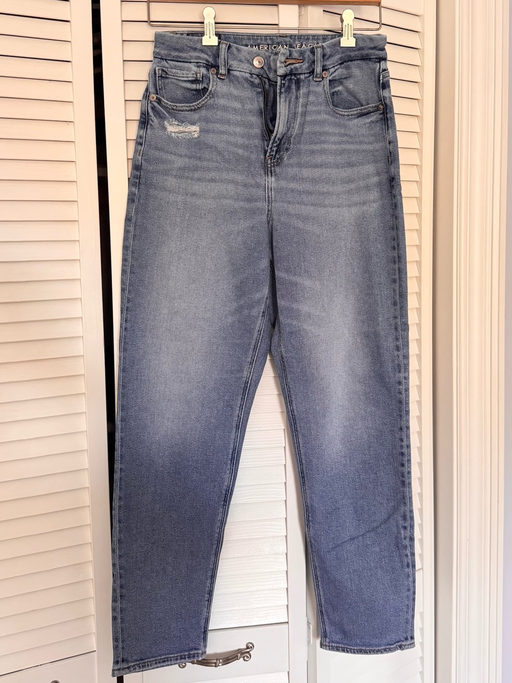 AE Stretch Straight Leg Jeans